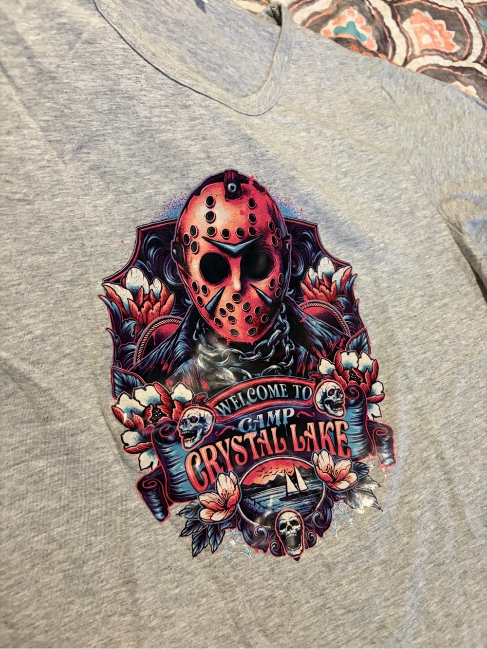 Camp Crystal Lake Horror Tee